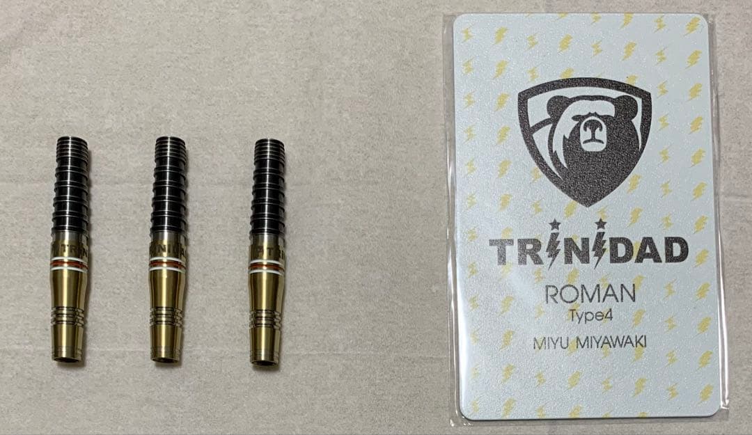 【新品未使用送料込み】TRINIDAD ROMAN Type4 ダーツ＆カード