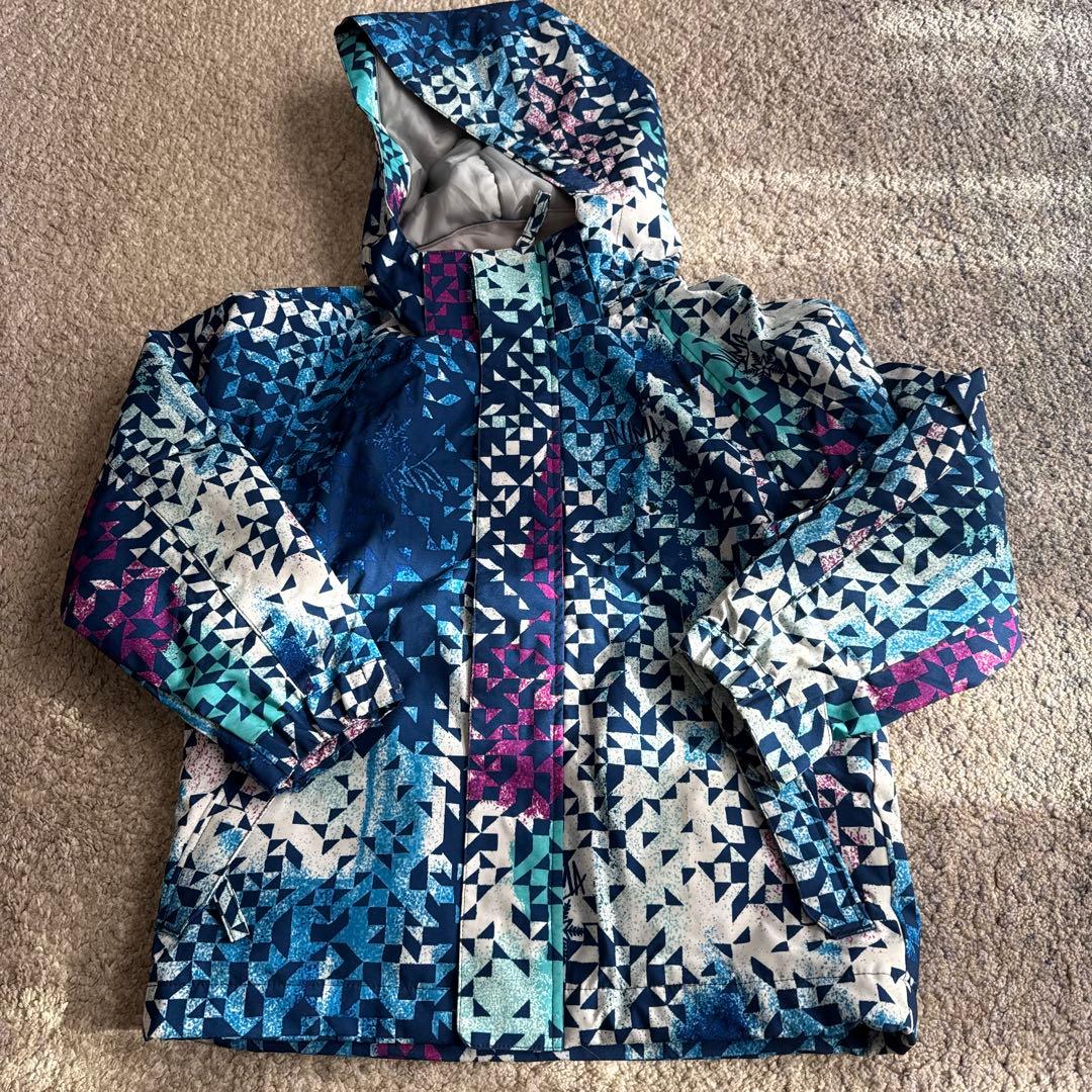 NINA 幾何学模様 防水　上下セット130子ども用