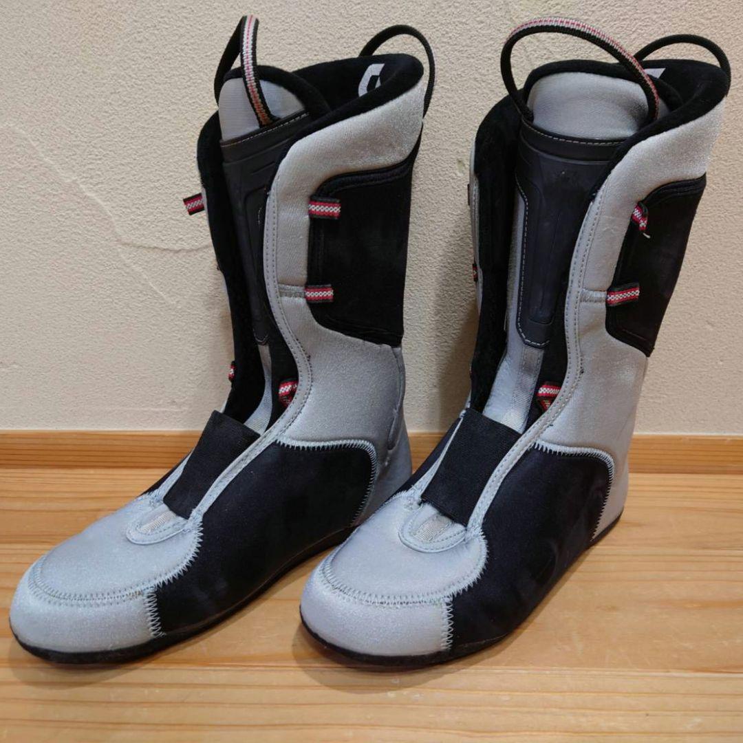 SCOTT テレマークスキーブーツ 白/黄緑