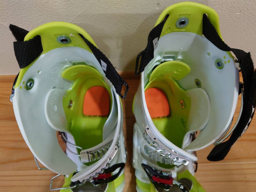 SCOTT テレマークスキーブーツ 白/黄緑