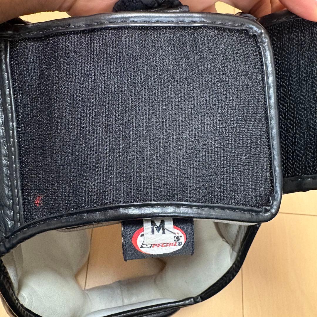 【TWINS】ボクシング ヘッドギア ブラック （Mサイズ）