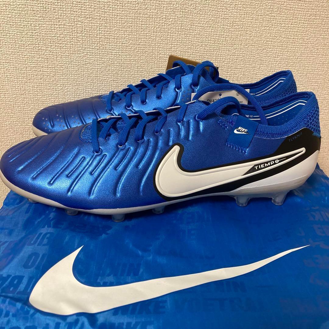 NIKE ティエンポレジェンド10エリート AG-PRO 29㎝ 人工芝　青