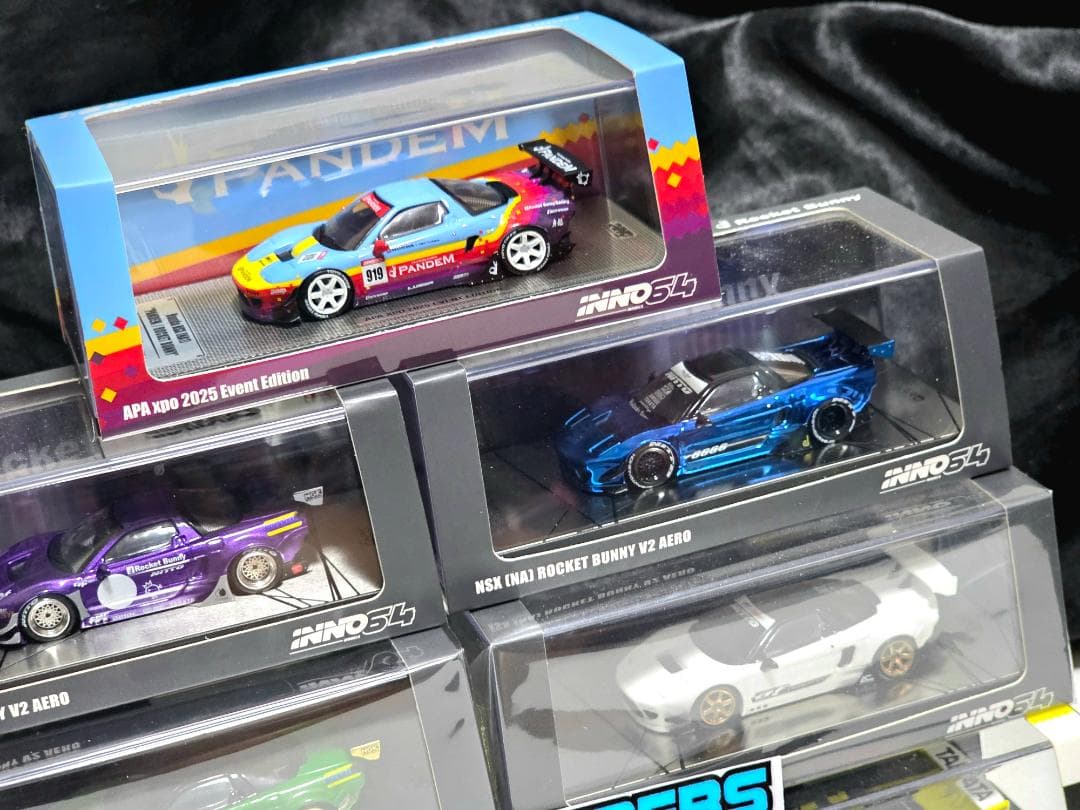 イノモデル NSX ROCKET BUNNY V2 AERO 2 7台セット