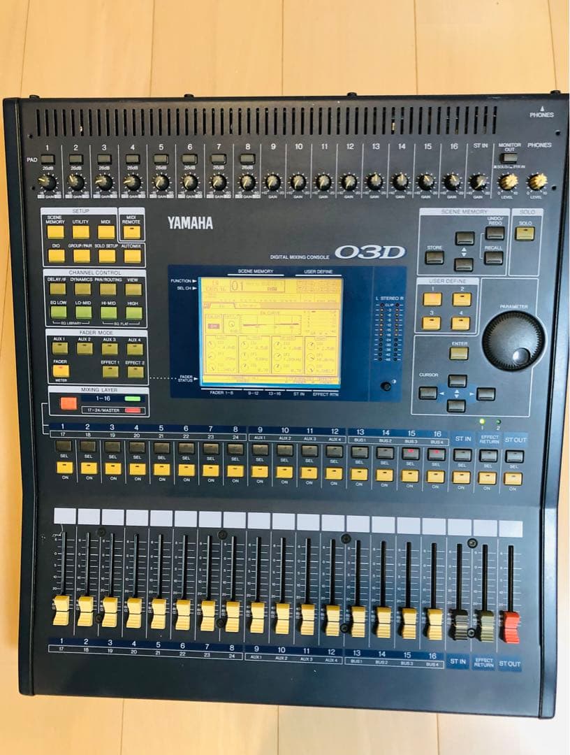 YAMAHA O3D デジタルミキサー