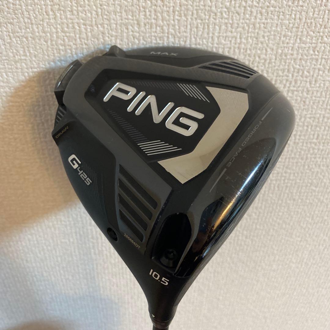 【訳アリ】ピン　G425MAX ドライバー　10.5度　ALTAJCB S