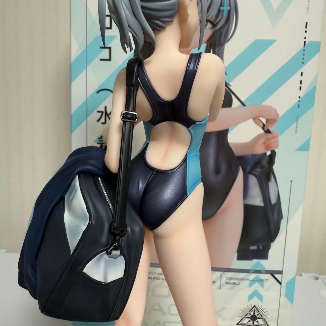 開封済み ブルアカ 砂狼シロコ（水着） フィギュア