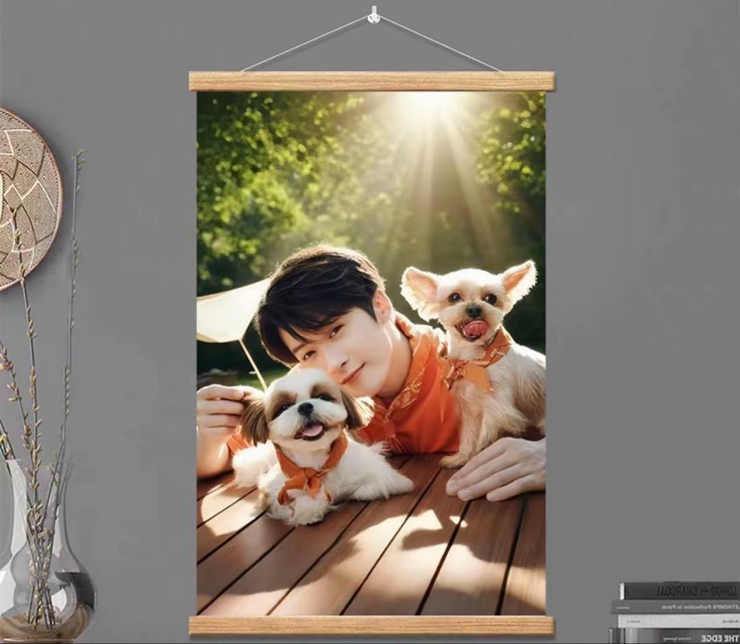 檀健次 タンジェンツー　長相思　掛け軸　35点セット