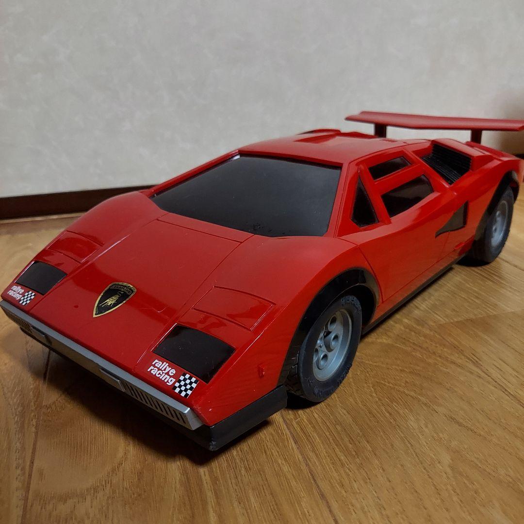 ランボルギーニカウンタックLP500 昭和レトロ トイラジコン アトコミスーパー