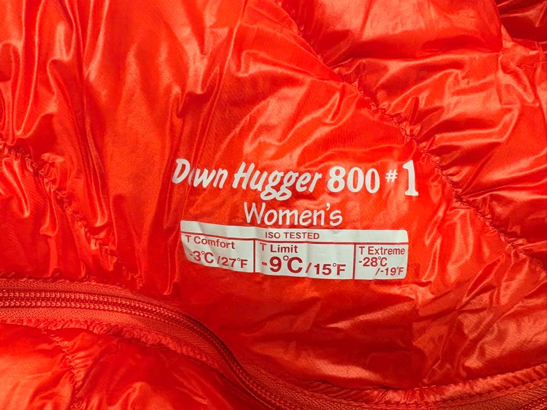 mont-bell Down Hugger 800 #1women's シェラフ