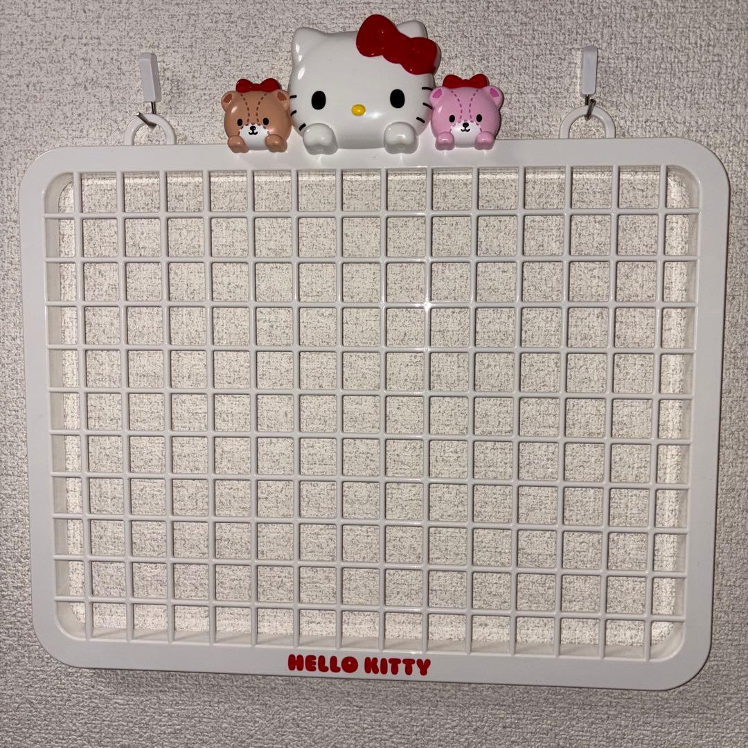 サンリオ　ハローキティ　飾り棚シリーズ　メッシュパネル
