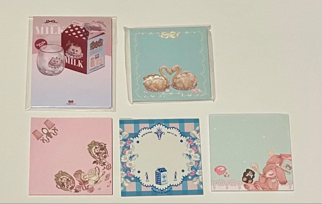 オカッパラバー　メモセット①