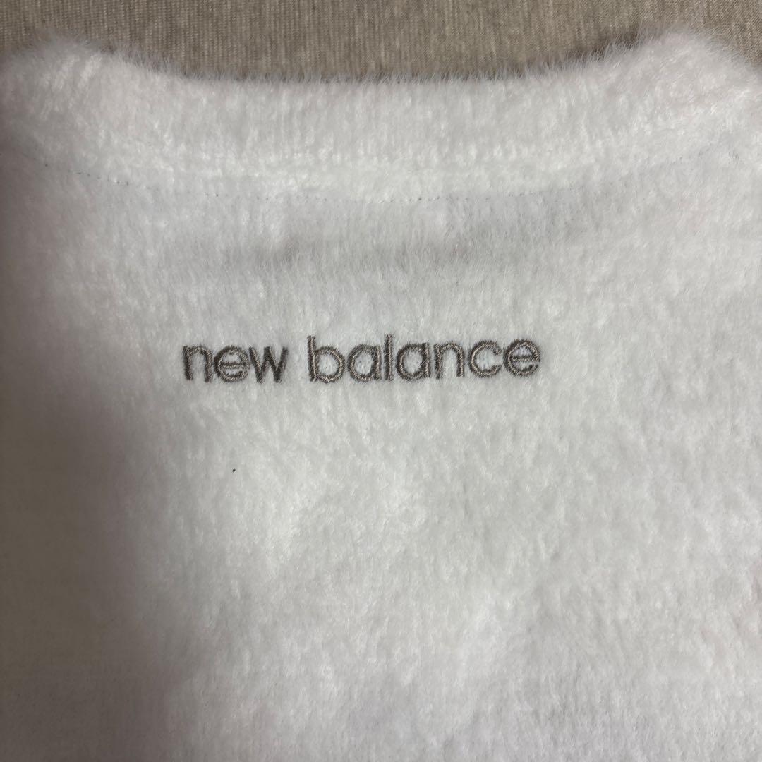 New Balance ホワイトセーター S