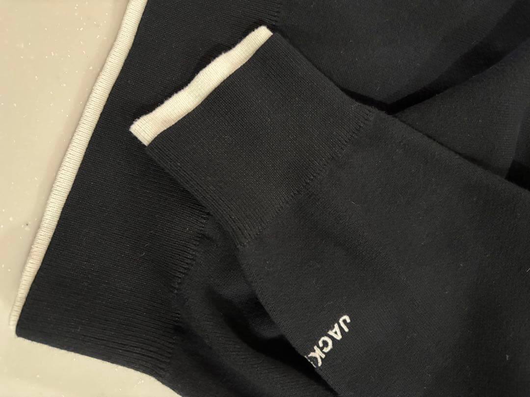(美品)JACKBUNNYブラック クルーネックセーター サイズ5