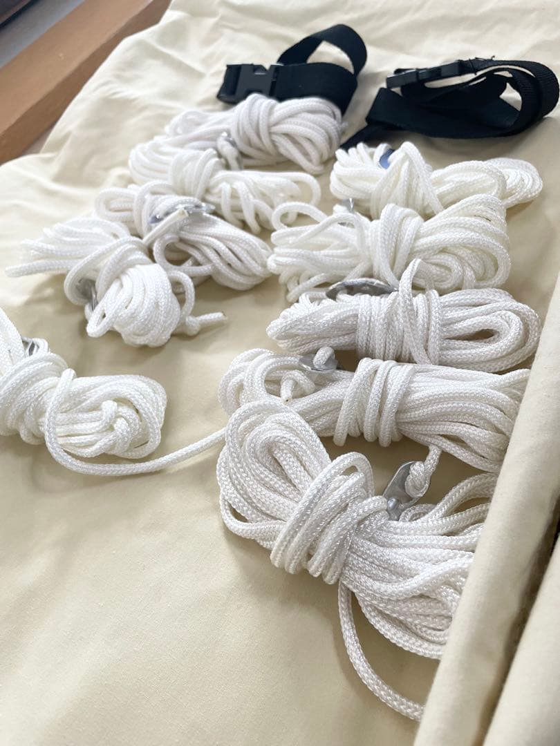 DOD チーズタープミニ ベージュ(廃盤品)、ポール付き