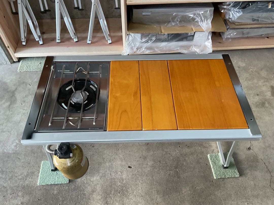 廃盤色 エントリー IGT・廃盤フラットバーナー・収納ケース スノーピーク