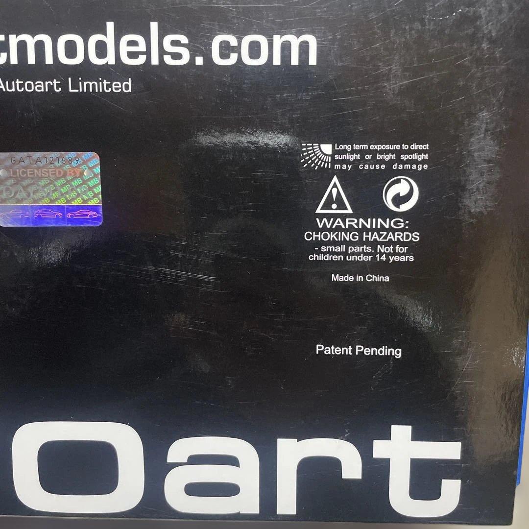 ※訳あり※1/18 オートアート　メルセデスAMG GT S 黒