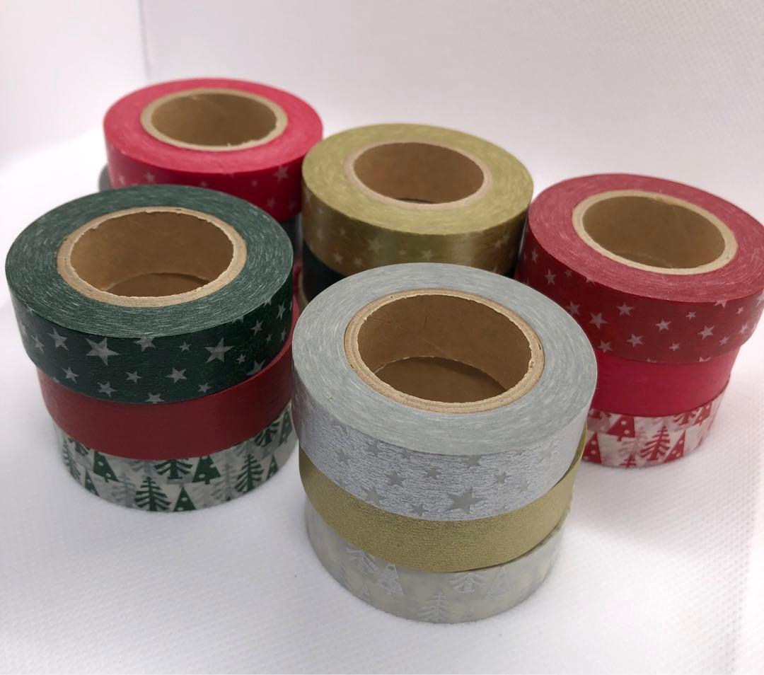 marks クリスマスデザイン マスキングテープ 15点