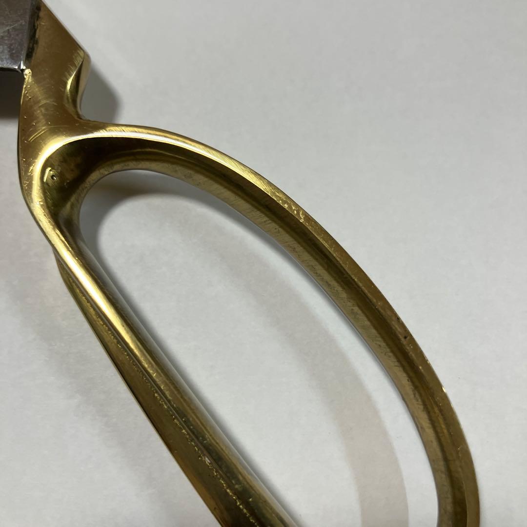 HIGH SPEED ステンレスはさみ 金色