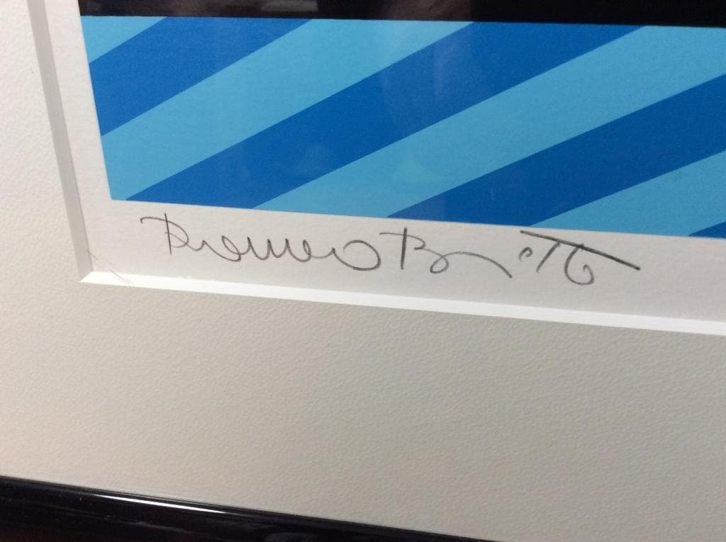 ロメロ・ブリット「BRASIL」 直筆サイン入りシルクスクリーン　101/300