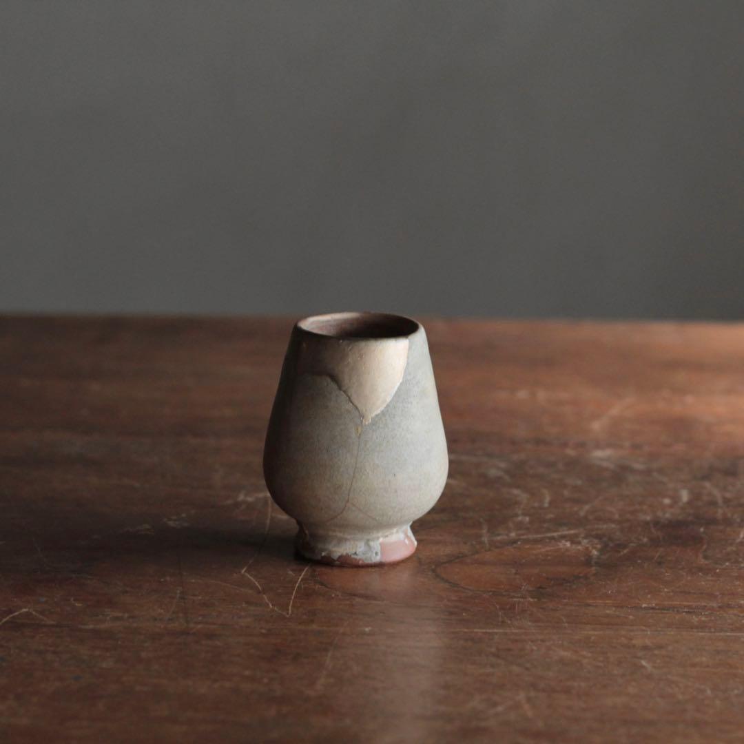 筒盃 古美術 古道具 アンティーク 盃 ぐい呑み 酒器