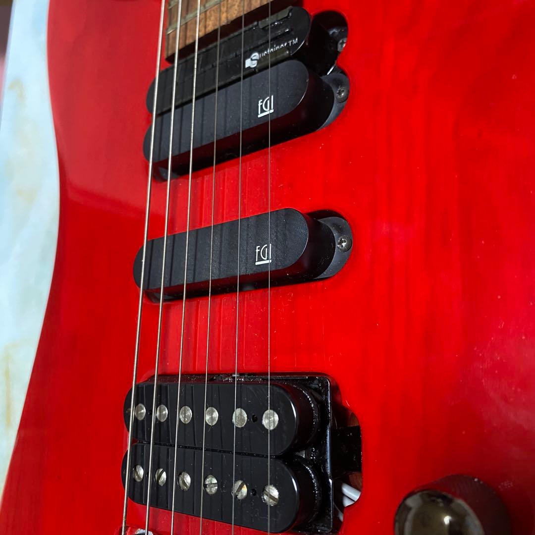 FERNANDES FR-85S サスティナー搭載 GOTOHペグ装備 ギター