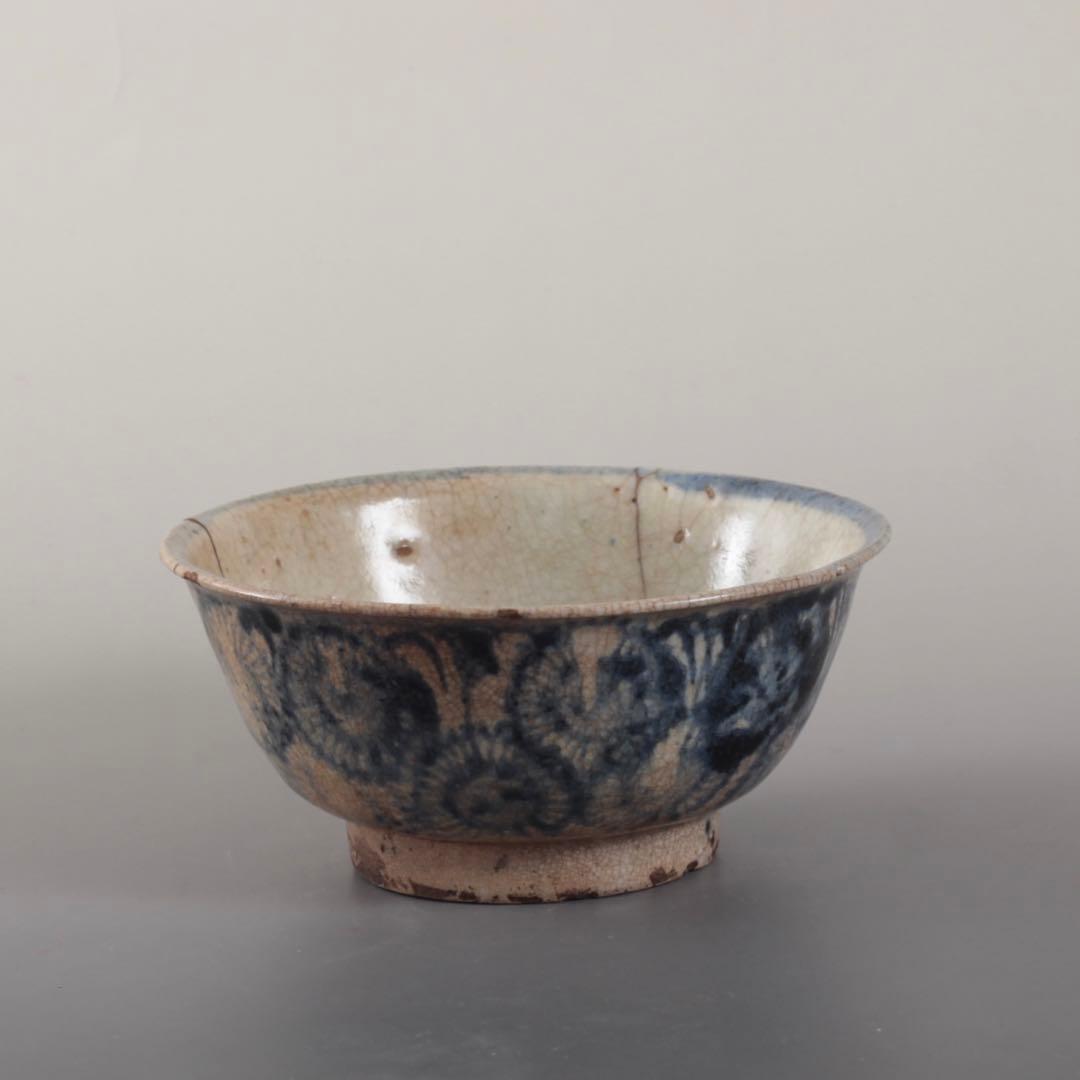 呉州染付 茶碗 18世紀頃 中国美術 古美術 茶道具 古道具 アンティーク