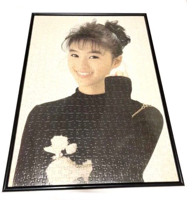 ■当時物・希少■酒井法子・のりぴー■特大ジグソーパズル■アイドル・昭和レトロ
