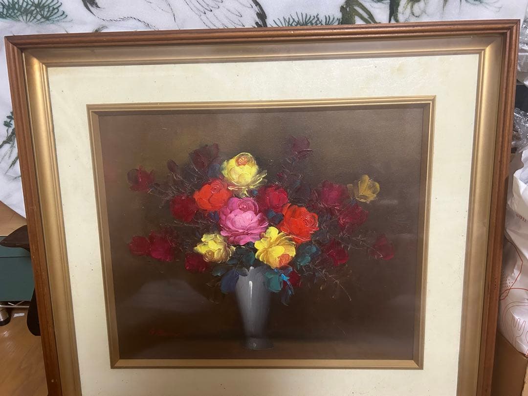 薔薇 絵画 G.BARTON