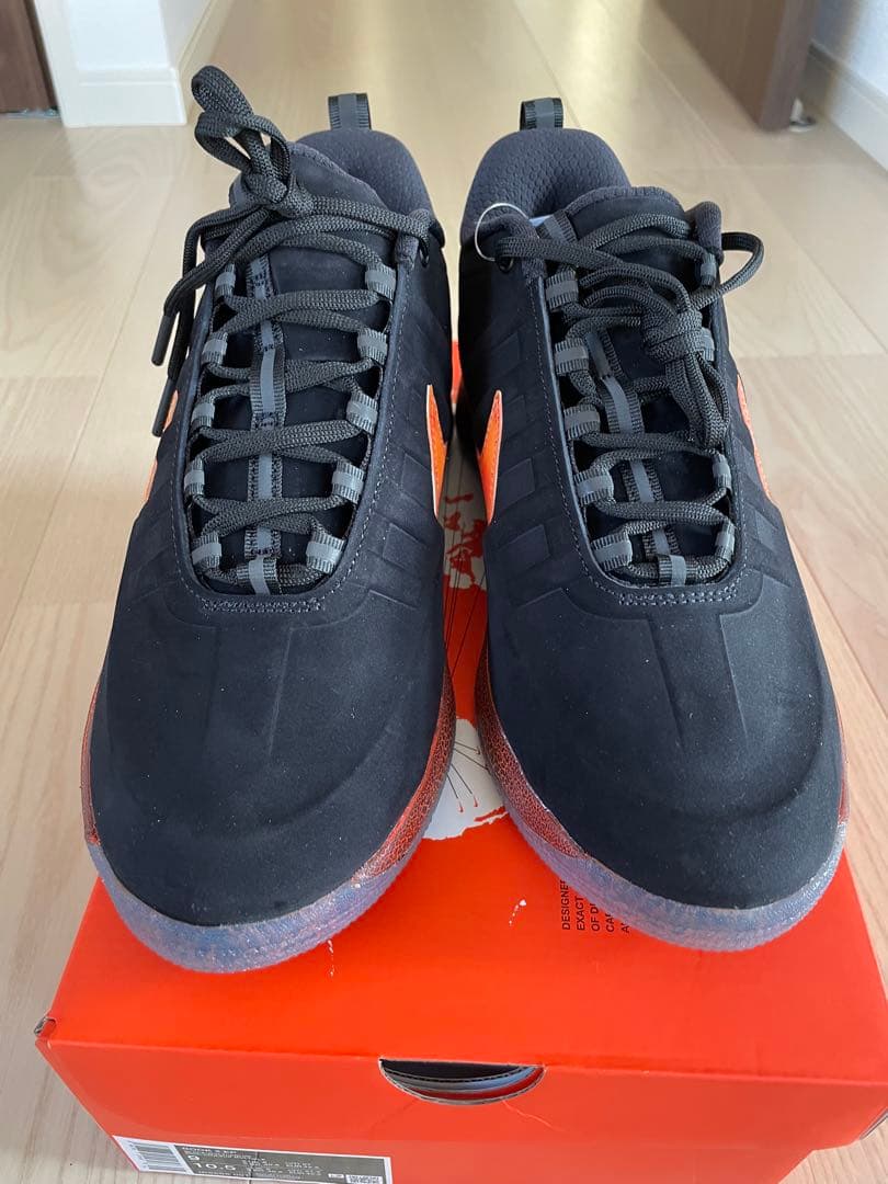 BOOK2 ブラック/オレンジ 27cm