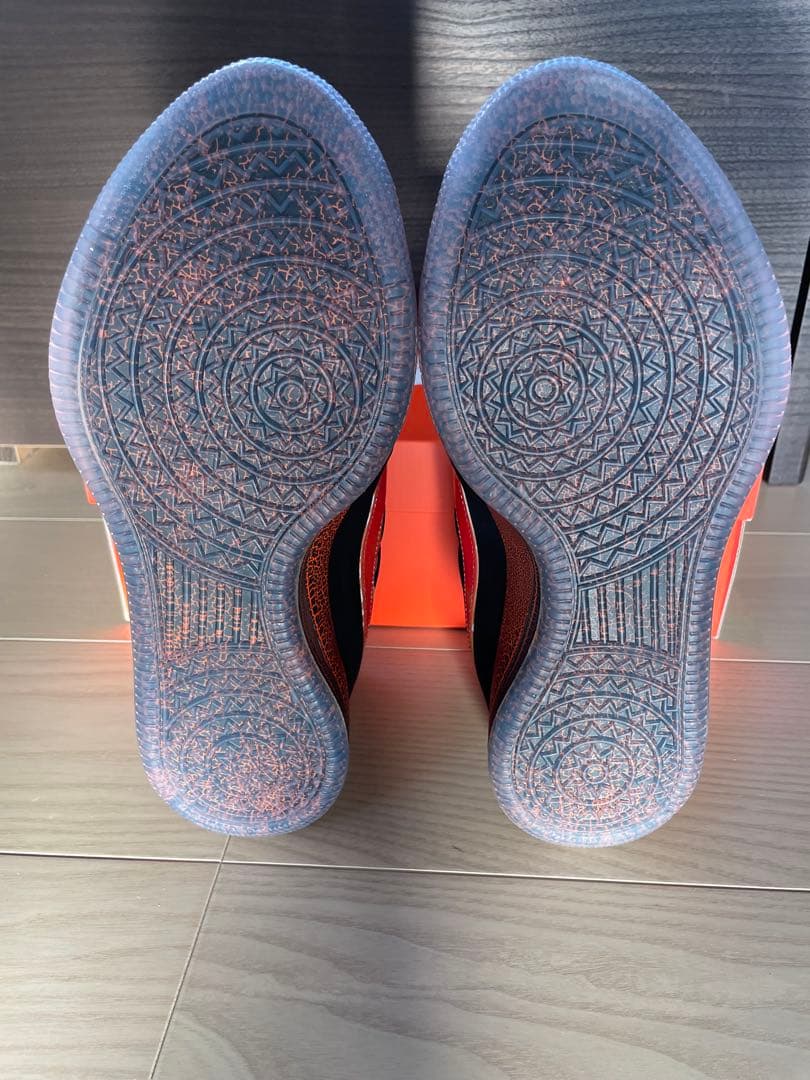 BOOK2 ブラック/オレンジ 27cm