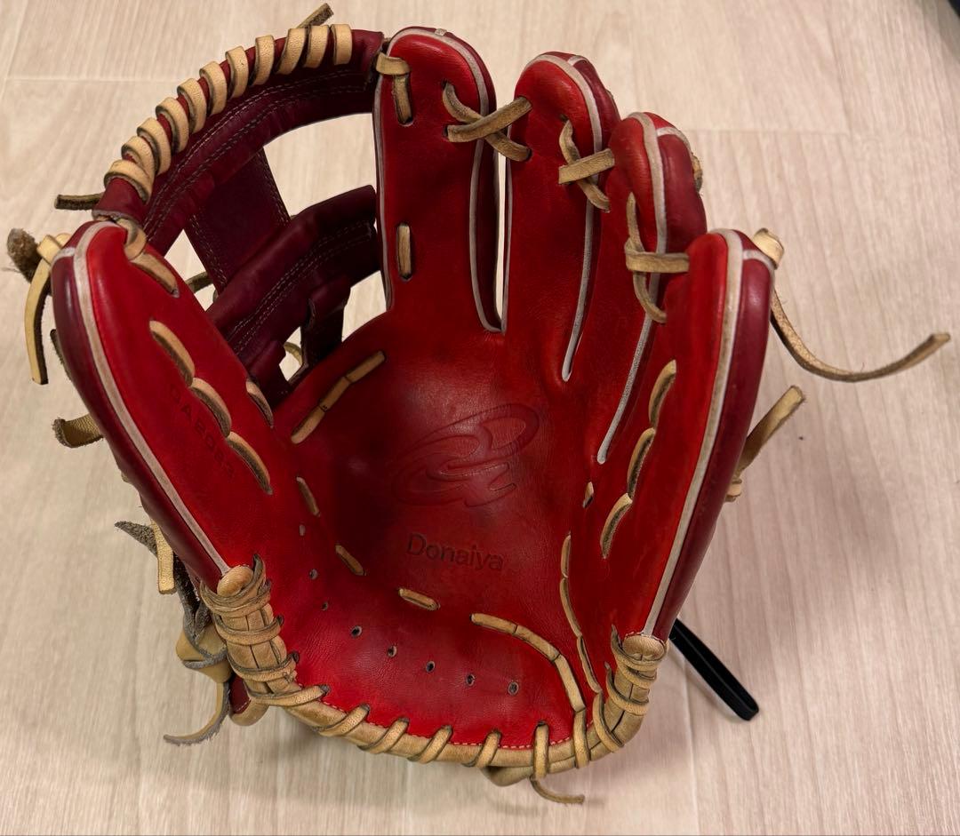 ドナイヤ DJNIM 一般軟式 内野手用 右投げ 型付け済み 使用感あり　野球