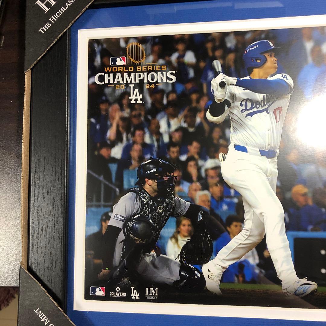 12743大谷翔平 ワールドシリーズ記念フレーム