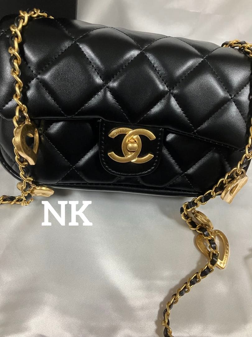 ハートチェーン　シャネル　ノベルティ　ショルダーバッグ　VIP限定