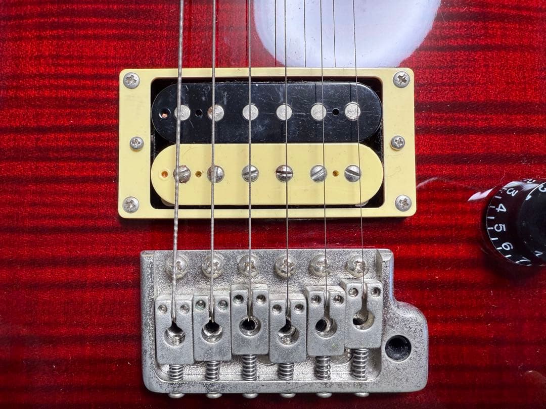 PRS SE custom24 赤/レッド　ギター