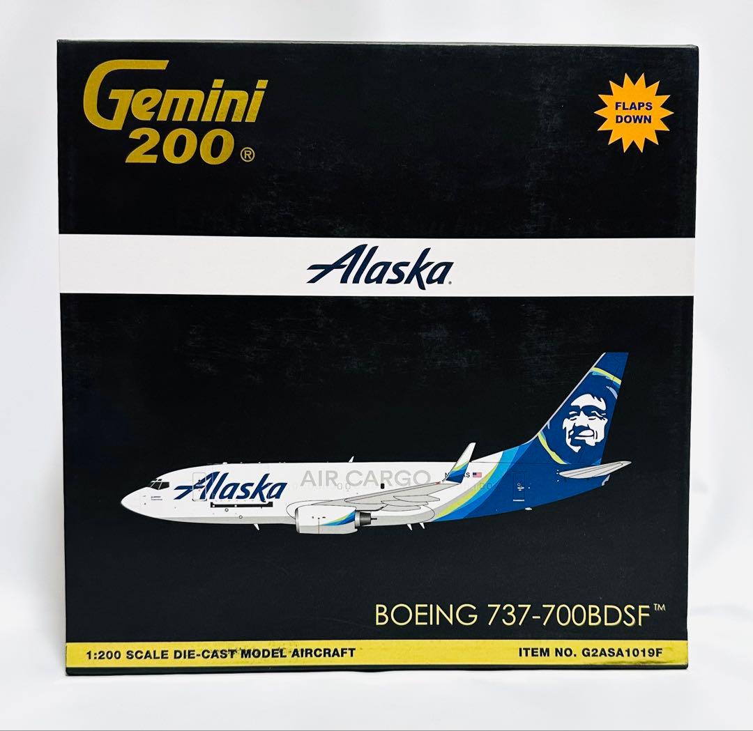 Gemini 1/200 B737-700BDSF アラスカ航空 フラップダウン