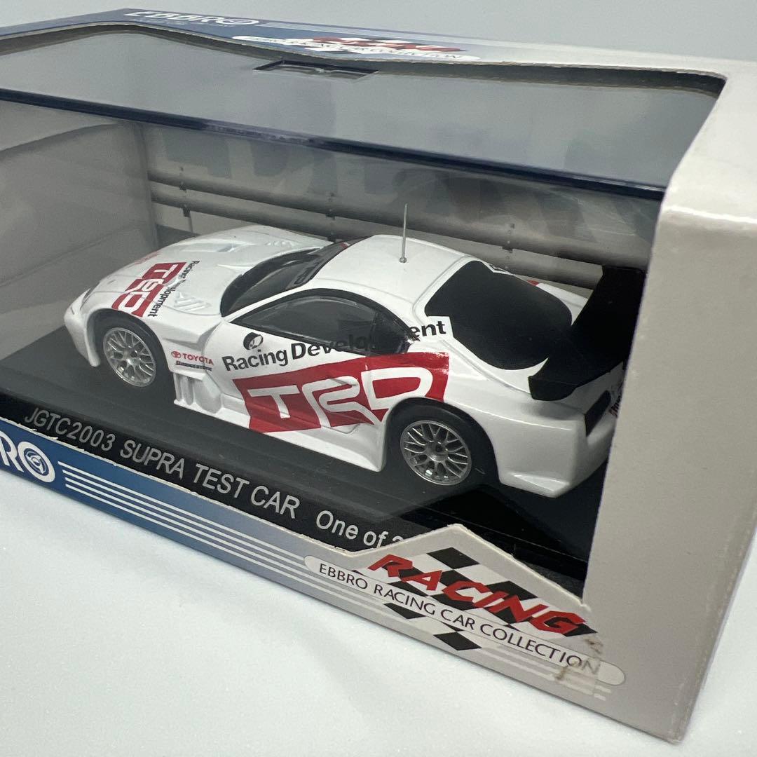 ミニカー JGTC2003 SUPRA TEST CAR 1/43 EBBRO
