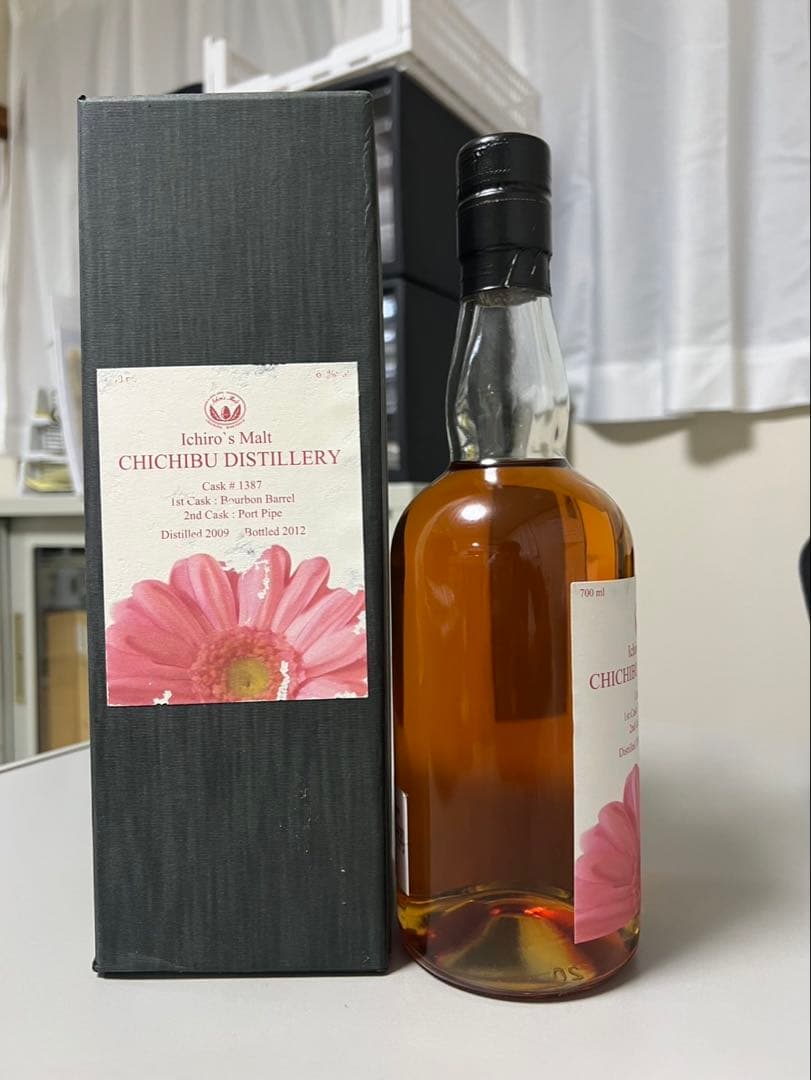イチローズモルト 2009 秩父蒸溜所　フラワーラベル ポートパイプ 未開封