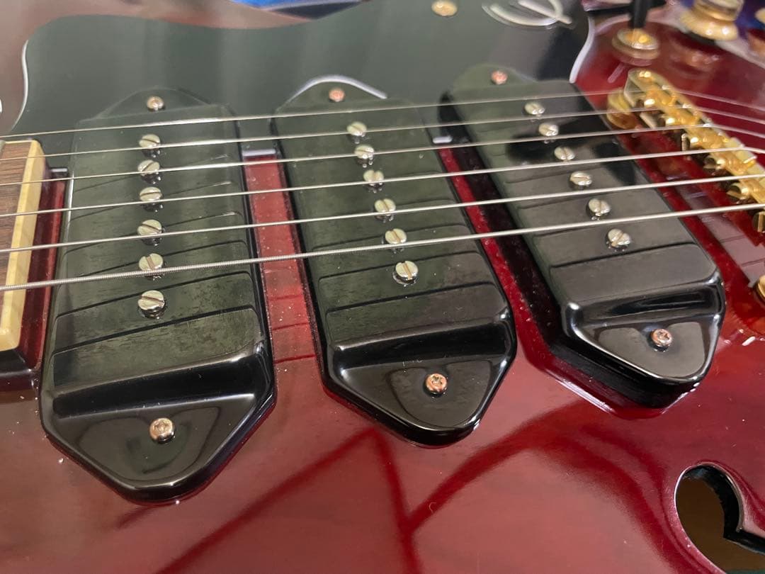 おまけ付きEpiphone Riviera Custom P93 355p90