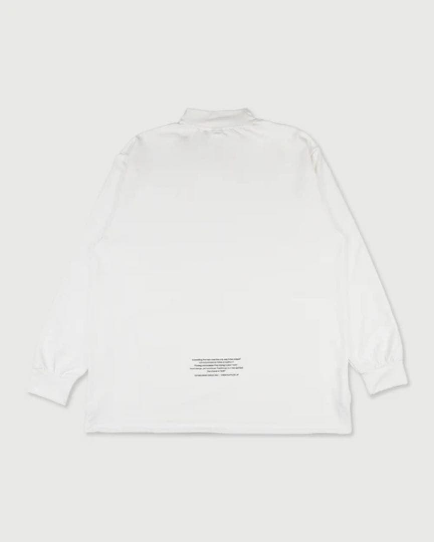 今期　ラフロッグ　RUFFLOG MOCK NECK ホワイト