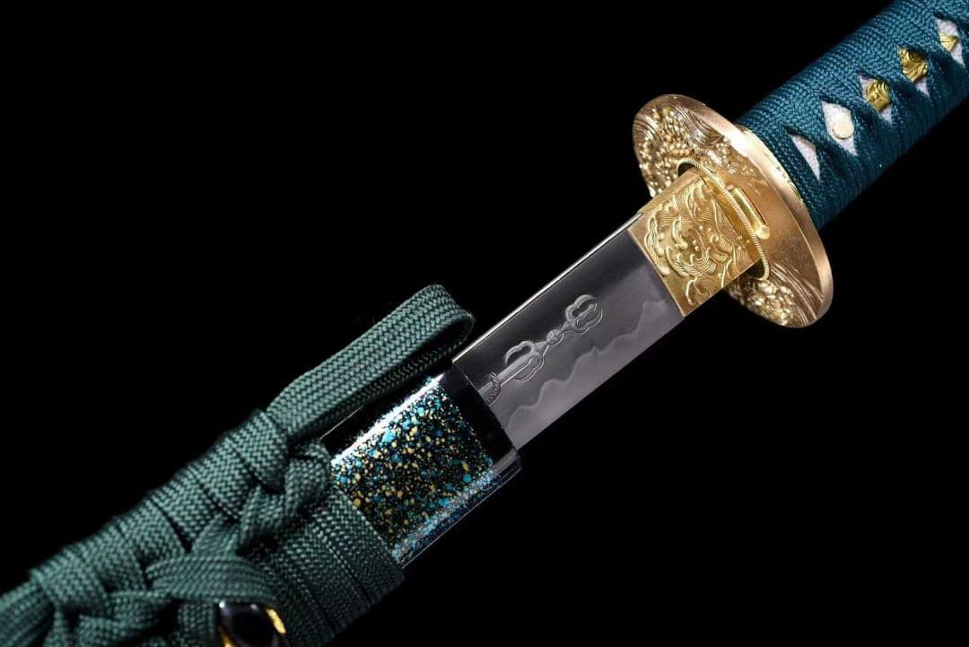 【崑崙直刀】 古兵器 刀装具 日本刀　模造刀 居合刀 武士道 鑑賞用 美術刀