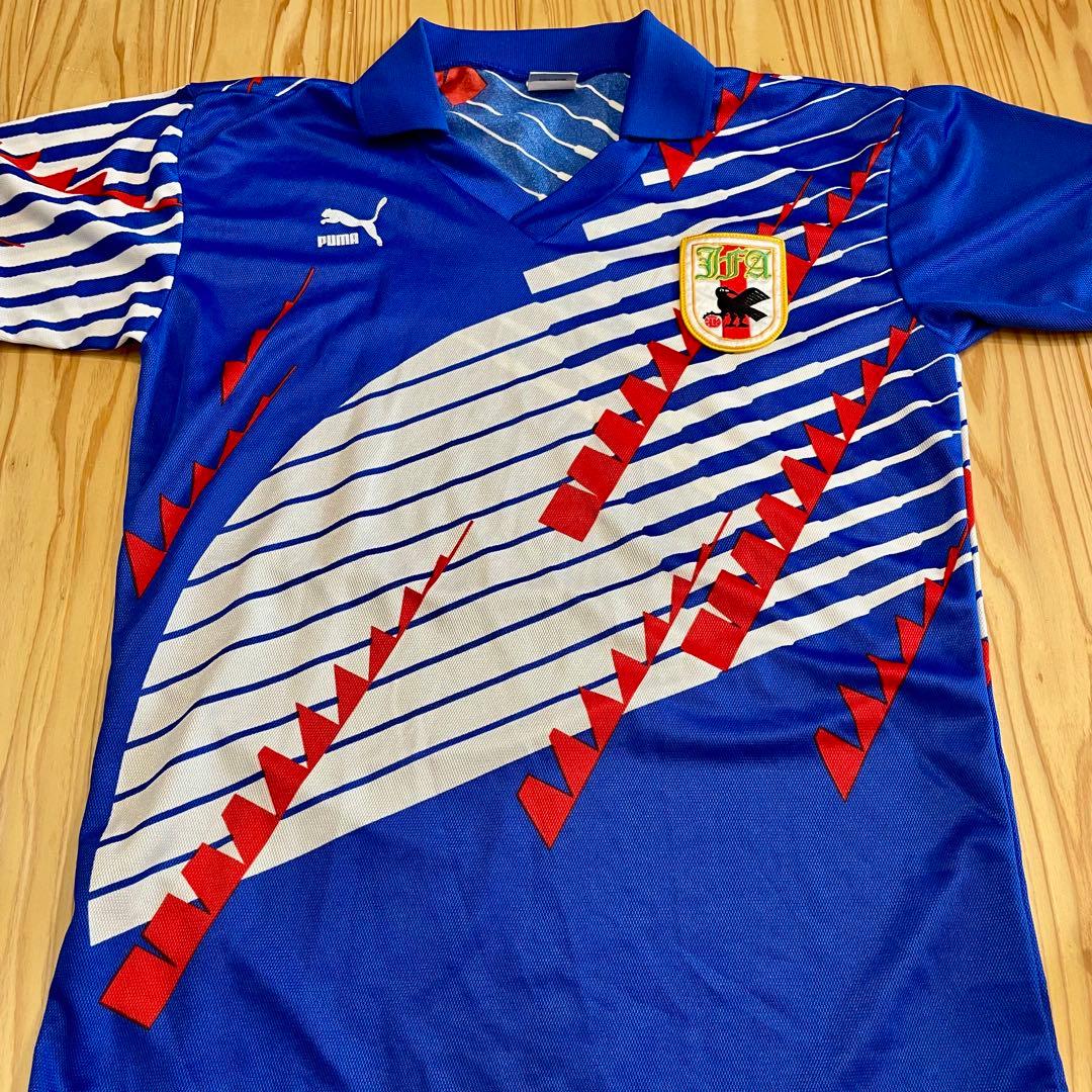 【希少】PUMA 1993 日本代表 ドーハの悲劇 ユニフォーム 上下 サッカー