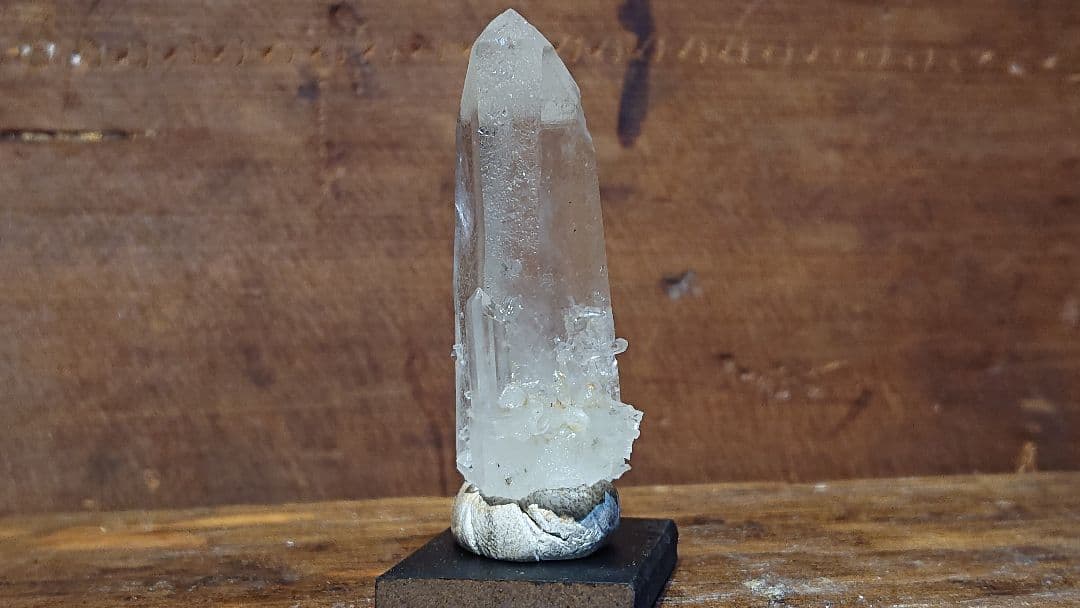 国産水晶のオブジェ 美品 希少品