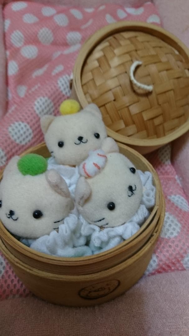 にゃんにゃんにゃんこ★にゃんこ飯店　にゃんこしゅうまい　ぬいぐるみ　マスコット