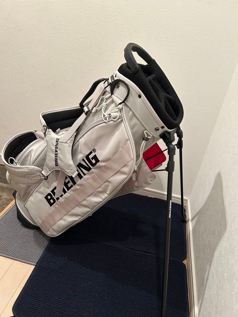 【JALコラボ商品】BRIEFING キャディバッグ ホワイト