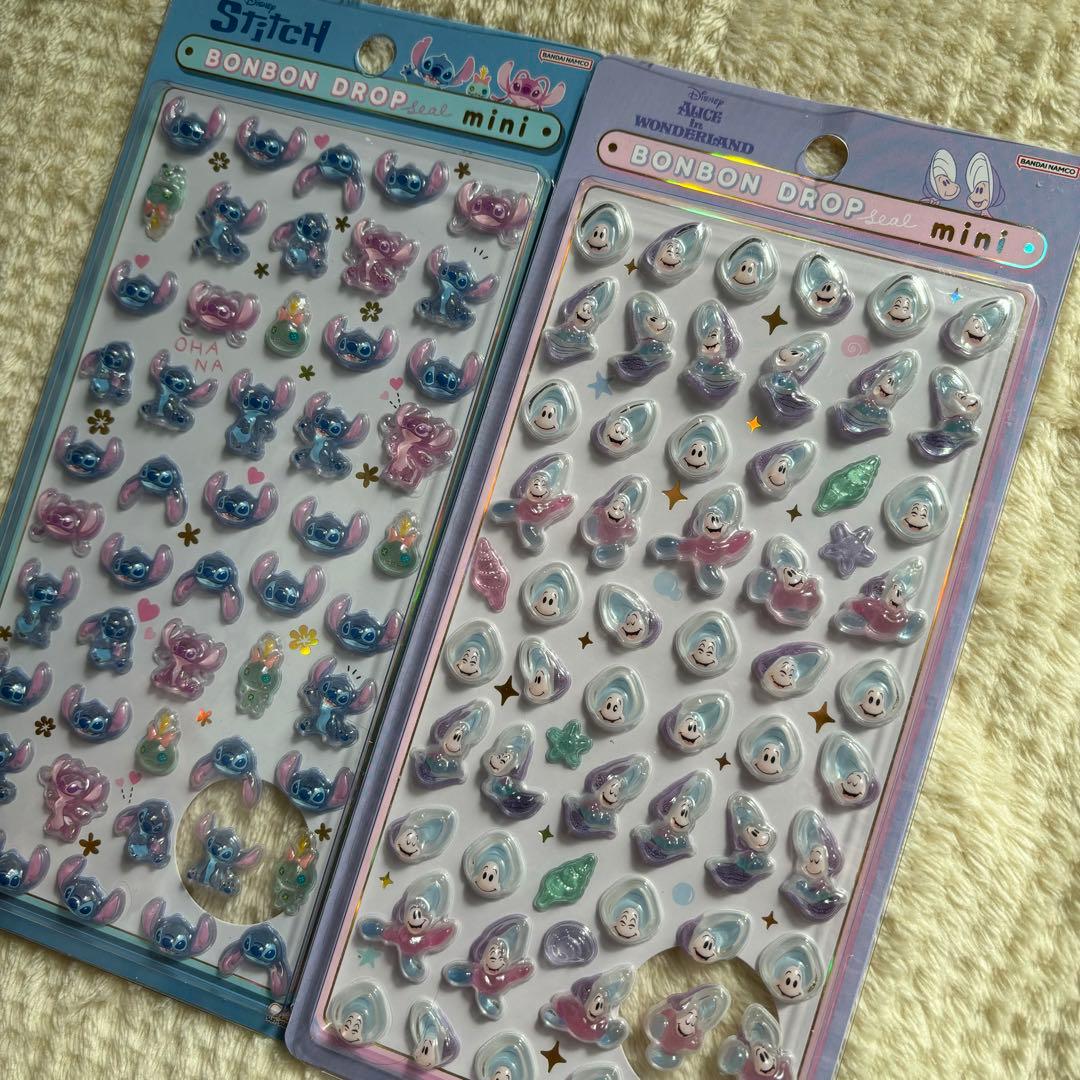 ボンボンドロップシール　ミニ　ディズニー 全8種セット　mini