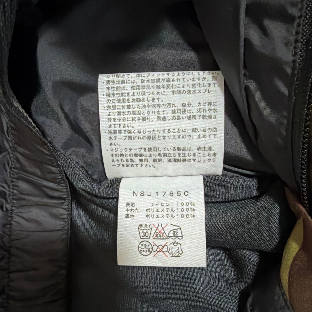 ノースフェイス　スキースノーボード用　子供用ジャケットパンツセット