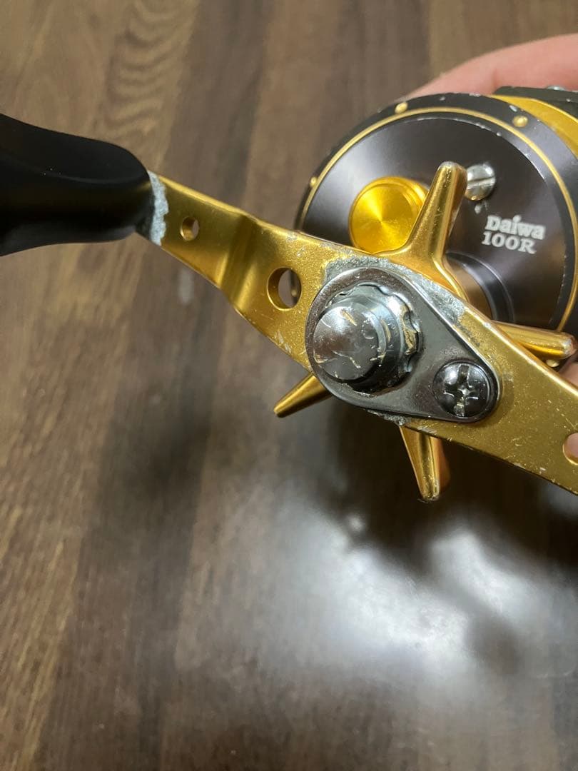 ダイワ Daiwa 丸型 ミリオネアICV 100R ベイトリール ジャンク