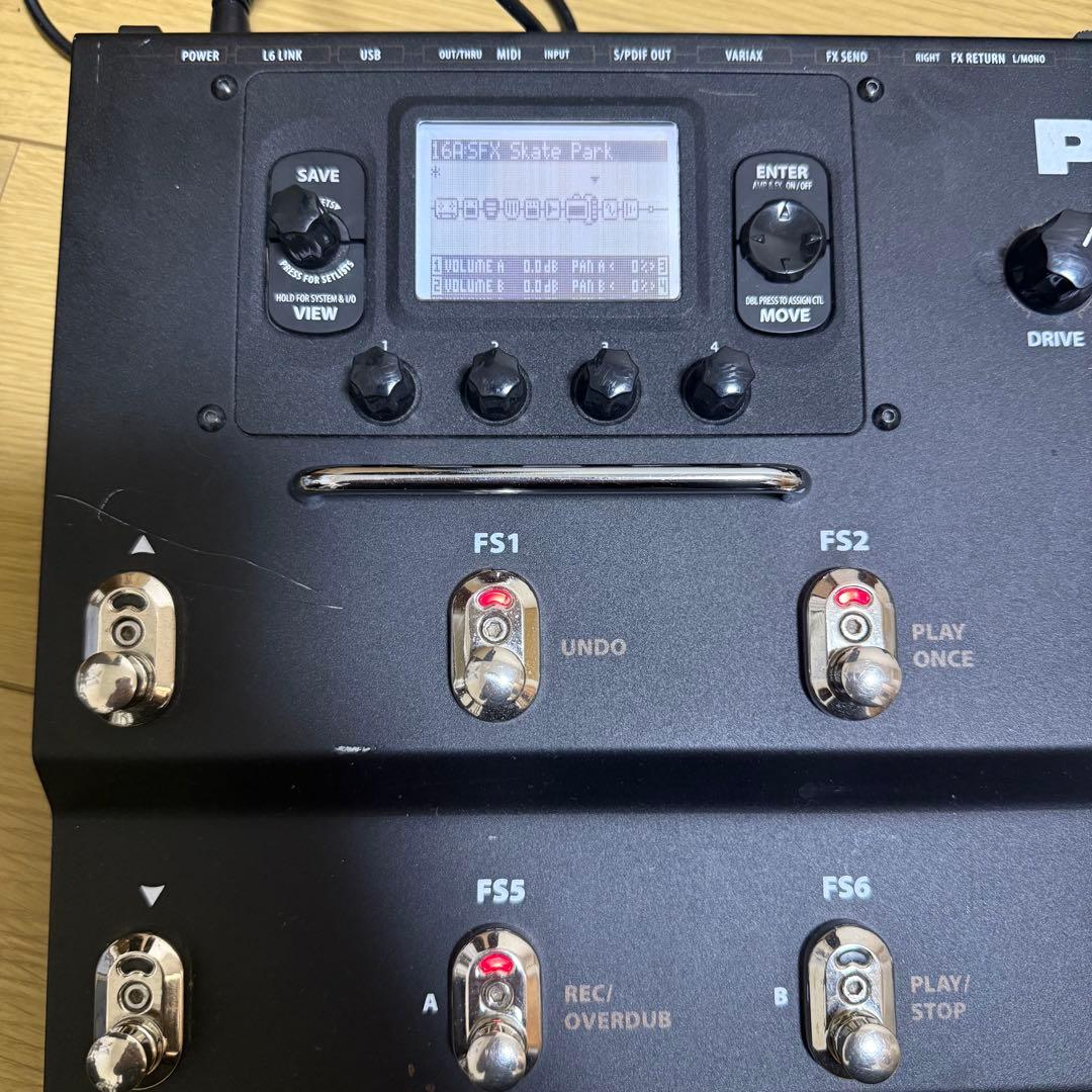 Line 6 POD HD500 マルチエフェクター アンプシミュレーター完動品