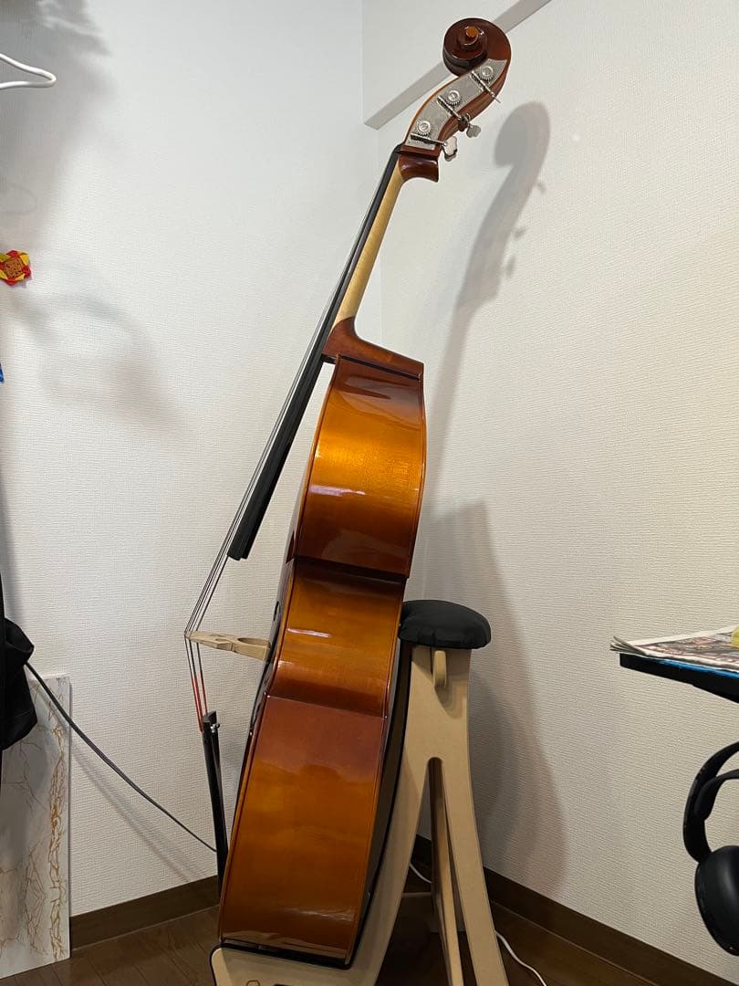 コントラバス スタンド スツール KC Strings(楽器本体含まず)