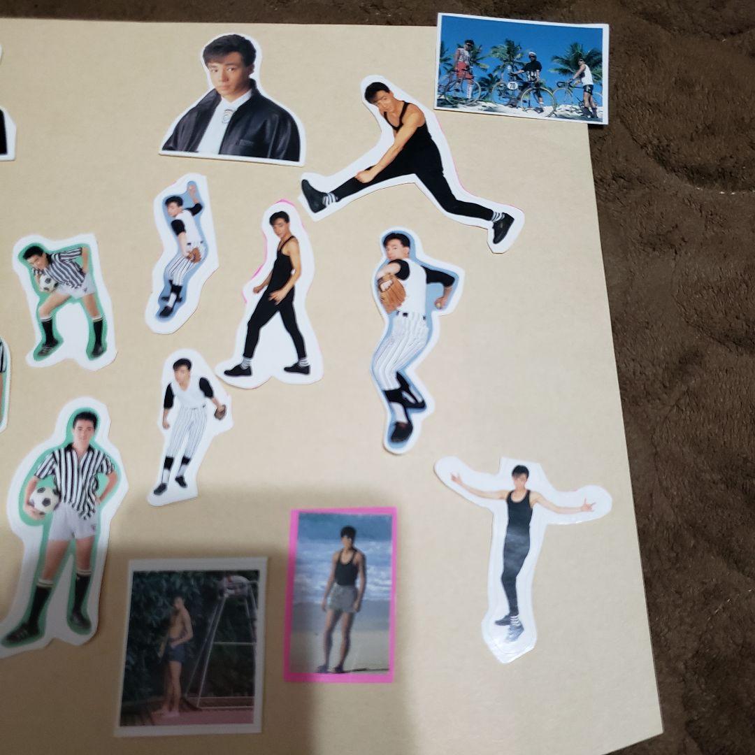 確認　少年隊　切り抜きシール　人